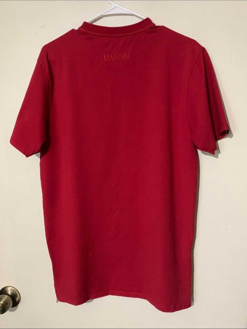Makobi Red Crewneck Tee - Picture 8 of 8